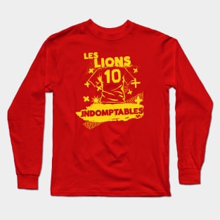 Vintage Cameroon Football // Retro Grunge Cameroon Soccer Long Sleeve T-Shirt